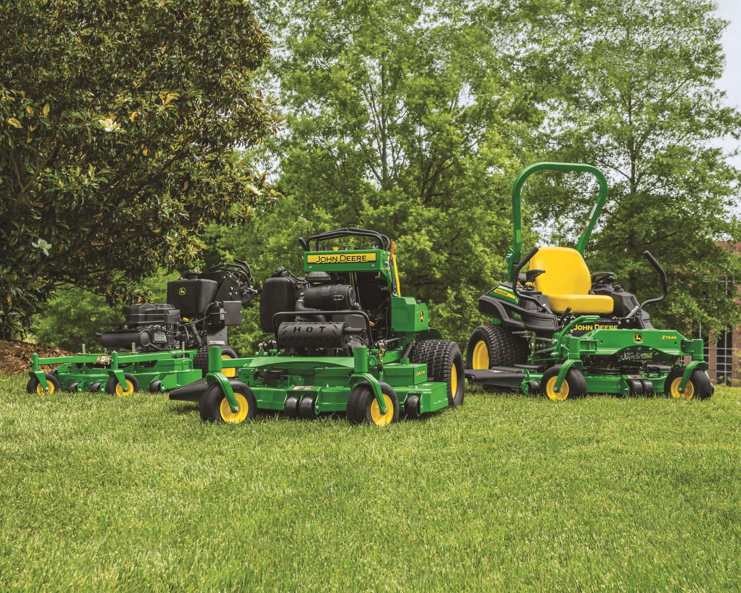 Jd best sale commercial mowers